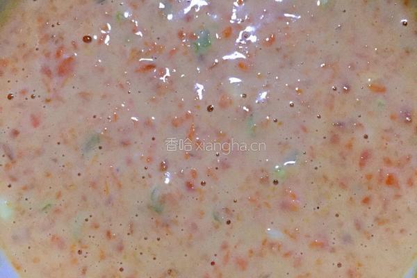 胡萝卜鸡蛋饼的做法图解4