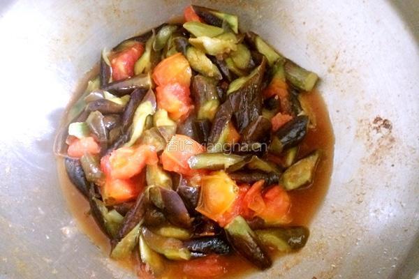 西红柿烧茄子的做法图解6
