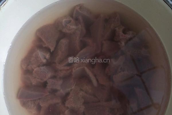 洋葱炒猪肝的做法图解3
