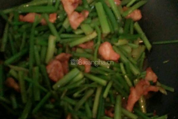 芹菜炒肉的做法图解3