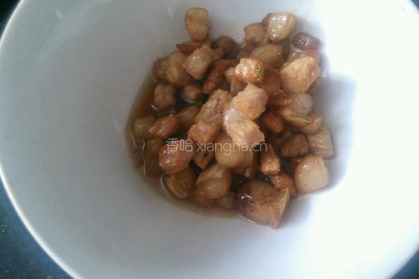 毛豆木耳彩椒肉丁的做法图解3