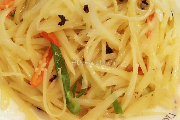 麻辣土豆丝的做法图解4