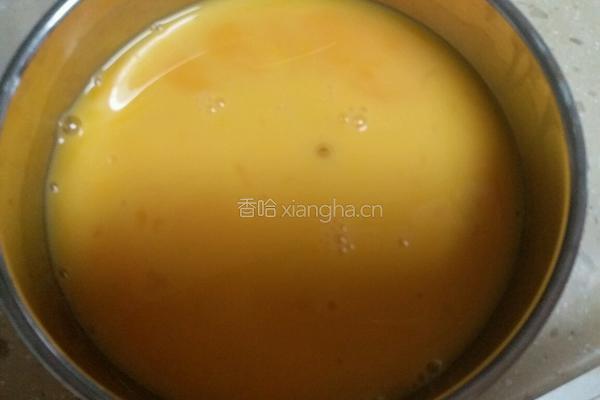 火腿炒鸡蛋的做法图解4