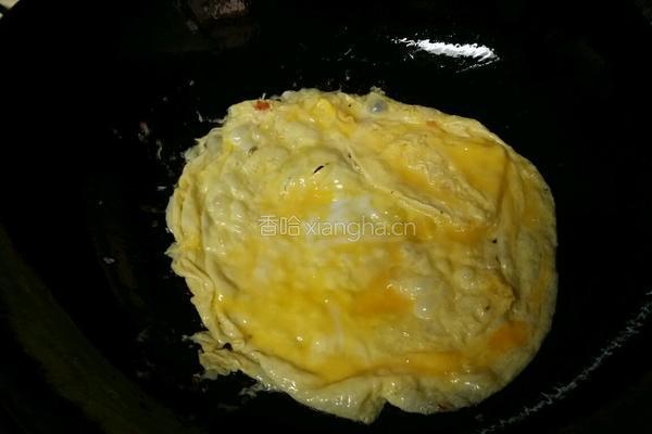 火腿炒鸡蛋的做法图解7