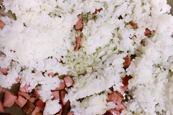 美式烤肉烤肠炒饭的做法图解5