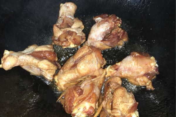 红烧鸡腿的做法图解4
