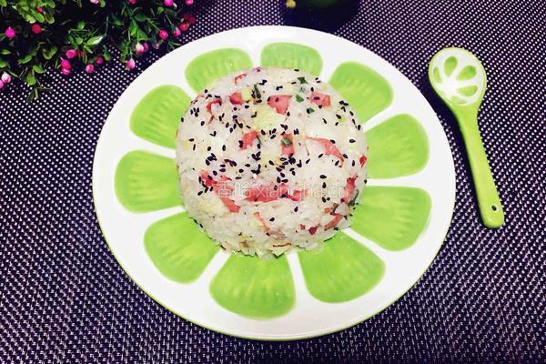 美式烤肉烤肠炒饭的做法图解8