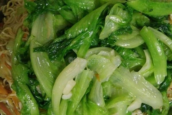 三丝炒面的做法图解3