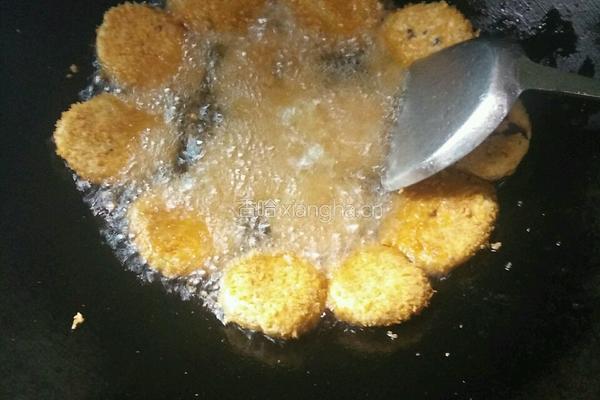 豆沙馅南瓜饼的做法图解5