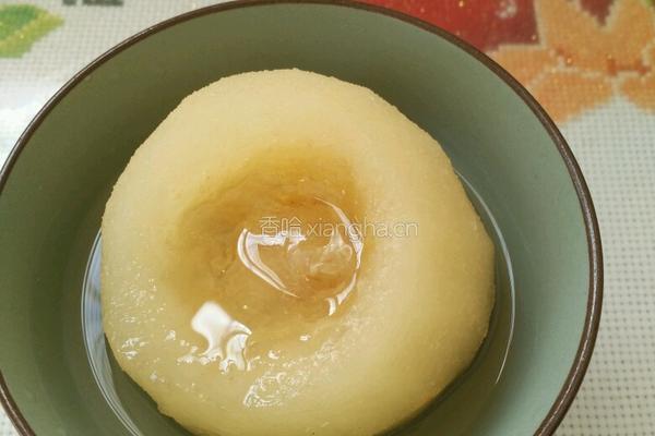 冰糖雪梨的做法图解6