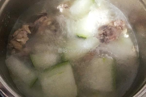 骨架薏米冬瓜汤的做法图解8