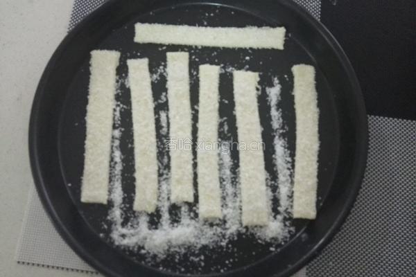 椰蓉酥条的做法图解8