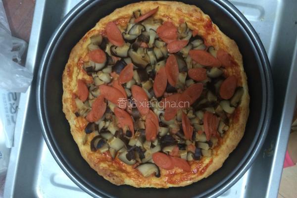 没有芝士的pizza的做法图解5