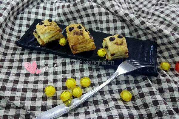 巧克力笑脸千层酥的做法图解12
