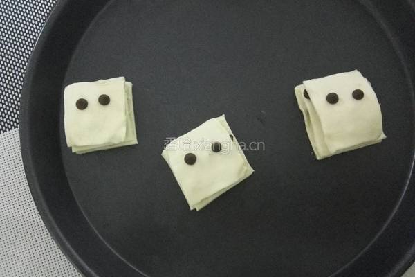 巧克力笑脸千层酥的做法图解10