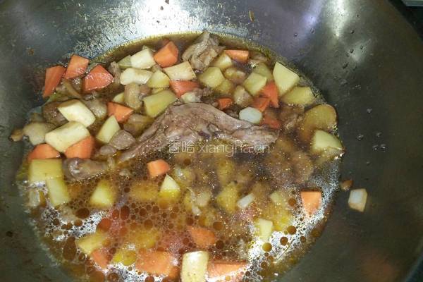 鸭腿肉炖山药土豆的做法图解10