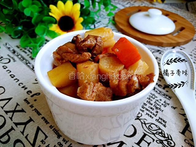 鸭腿肉炖山药土豆
