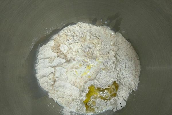 益糖全麦红豆酸奶面包(糖尿病糖友食谱)(减肥瘦身适用)的做法图解2