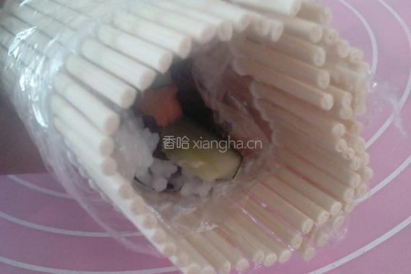 里卷寿司的做法图解7