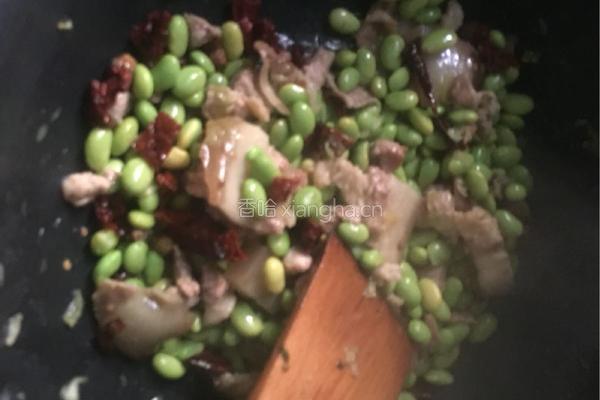 酸菜毛豆的做法图解5