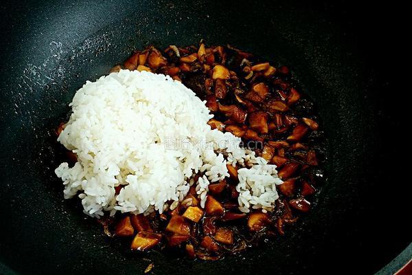 香菇油饭的做法图解8