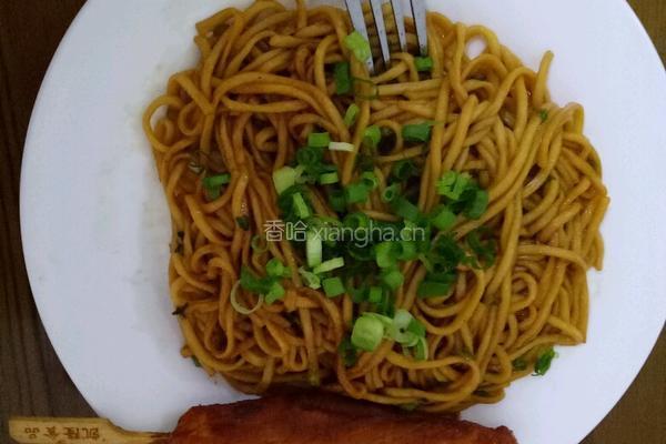 酱油炒面的做法图解6