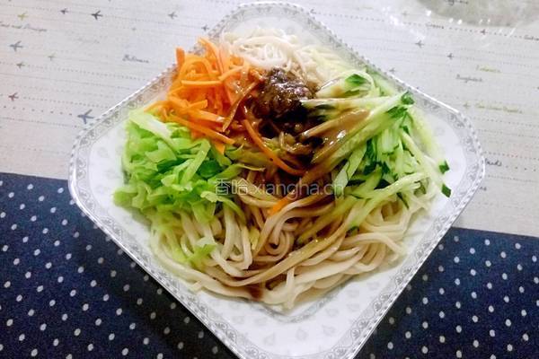 凉面的做法图解9