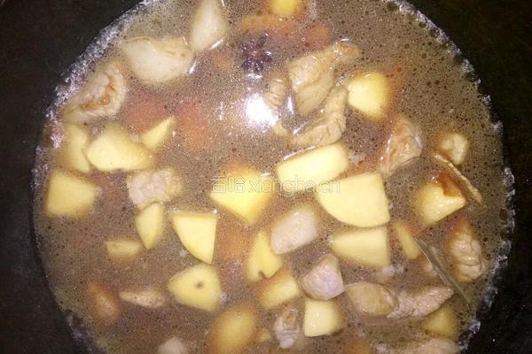 土豆炖肉的做法图解5