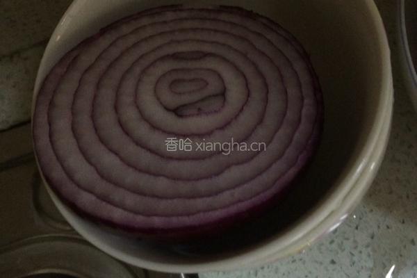 洋葱圈油炸的做法图解2