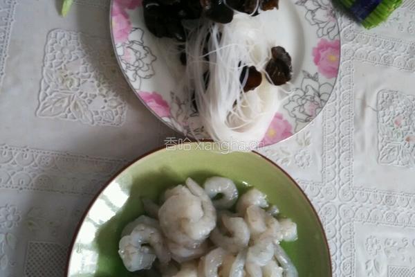 虾仁素煎包的做法图解2