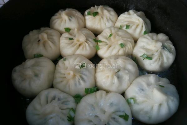 虾仁素煎包的做法图解10