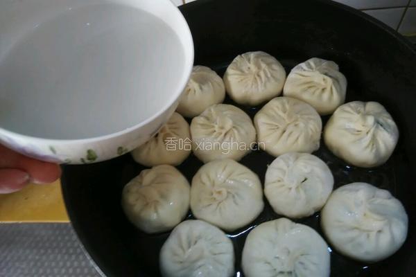 虾仁素煎包的做法图解9