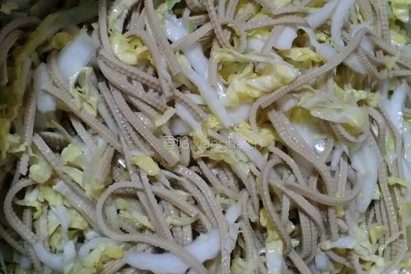 白菜豆腐丝的做法图解10