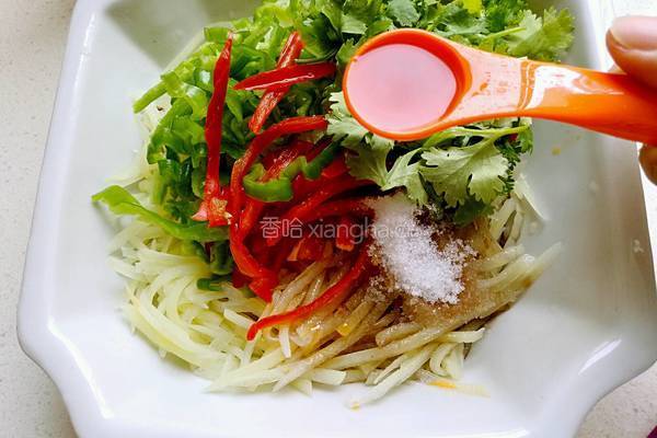 炝拌土豆丝的做法图解11