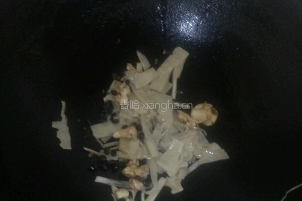 老友炒粉的做法图解3