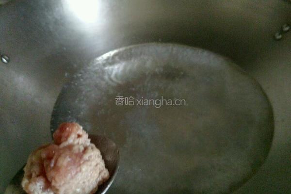 芥菜肉丸豆腐汤的做法图解3