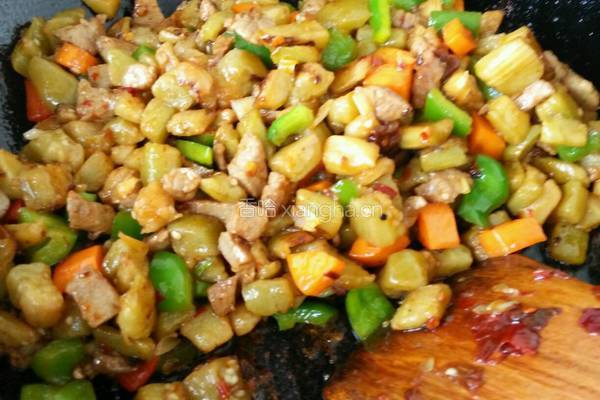 鱼香肉沫茄子的做法图解8
