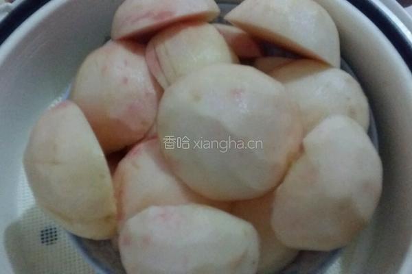 自制水蜜桃罐头的做法图解5