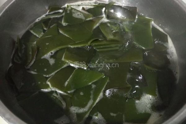 泡椒海带的做法图解3