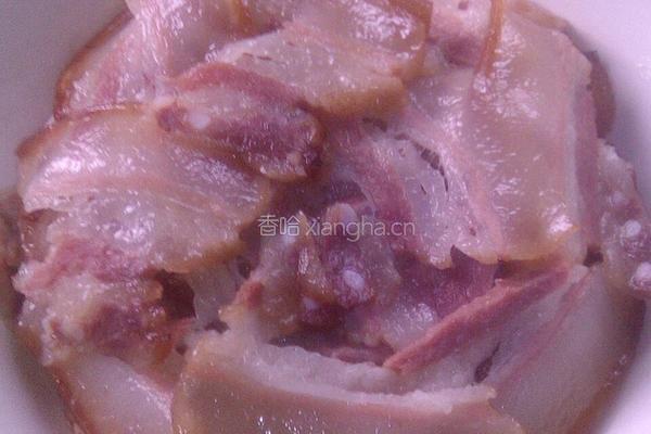 烩腊肉的做法图解2