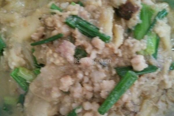咸鱼茄子的做法图解4