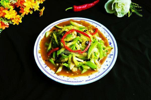 酱炒丝瓜