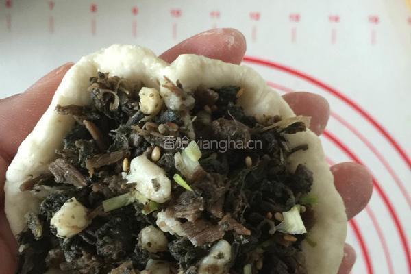 梅干菜烧饼的做法图解9