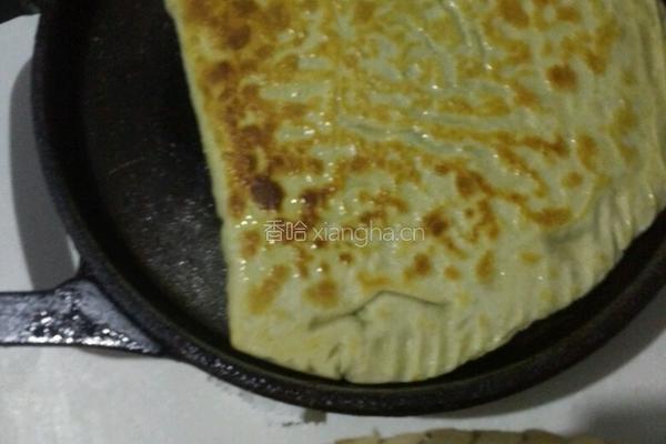 韭菜鸡蛋盒的做法图解9