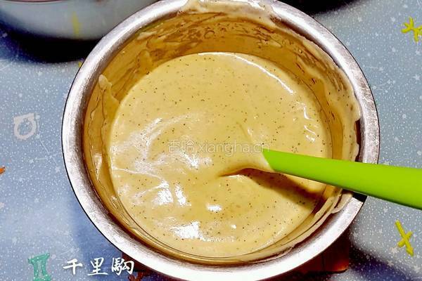 伯爵奶茶戚风蛋糕的做法图解4