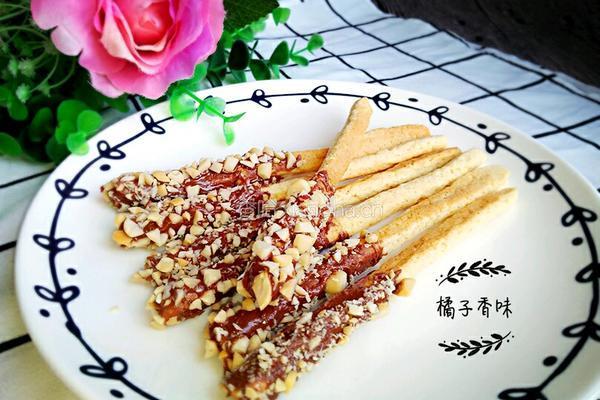 巧克力随心饼干棒的做法图解18