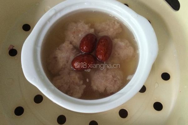 蒸肉丸的做法图解6