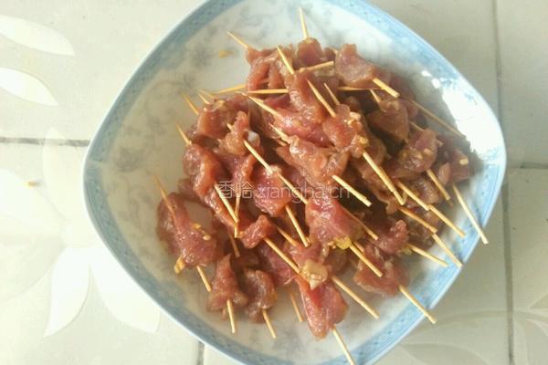 香脆牙签肉的做法图解6