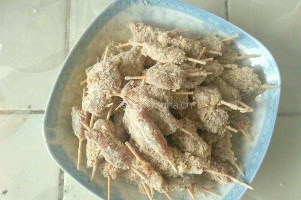 香脆牙签肉的做法图解8