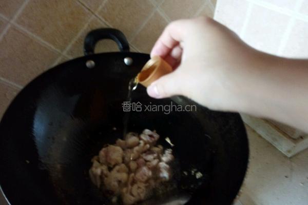 鸡腿烧毛豆的做法图解6